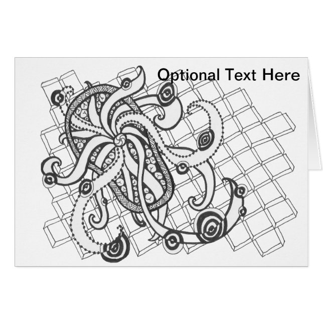 Beach Thong Swirls (Voorkant Horizontaal)