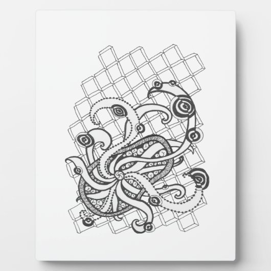 Beach Thong Swirls Fotoplaat (Voorkant)