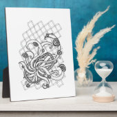 Beach Thong Swirls Fotoplaat (Zijkant)