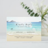 Beach Thormed RSVP Antwoord (Staand voorkant)