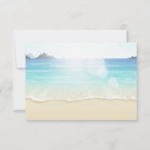 Beach Thormed RSVP Antwoord (Achterkant)