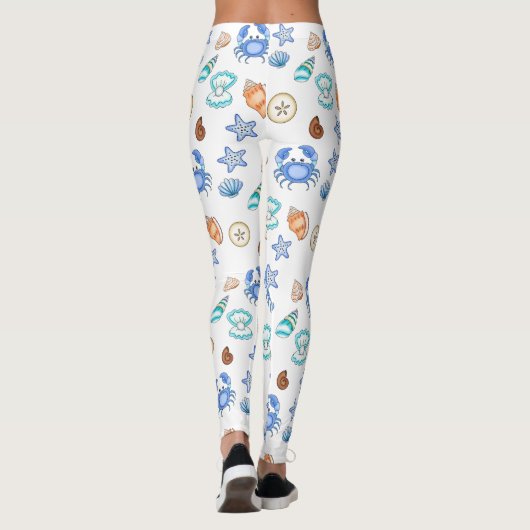 Beach Thormed Seaside Oceanic Leggings (Achterkant)