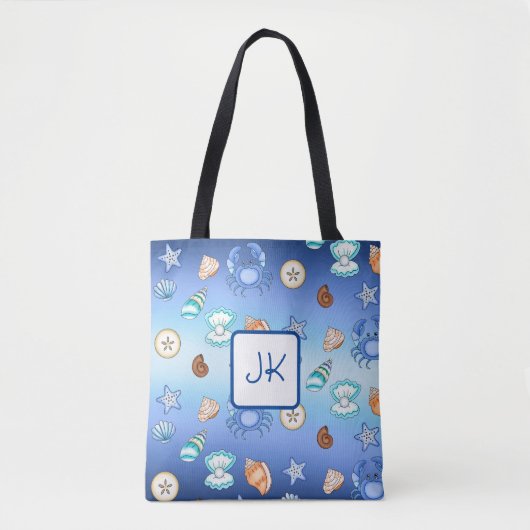 Beach Thormed Seaside Oceanic Tote Bag (Voorkant)