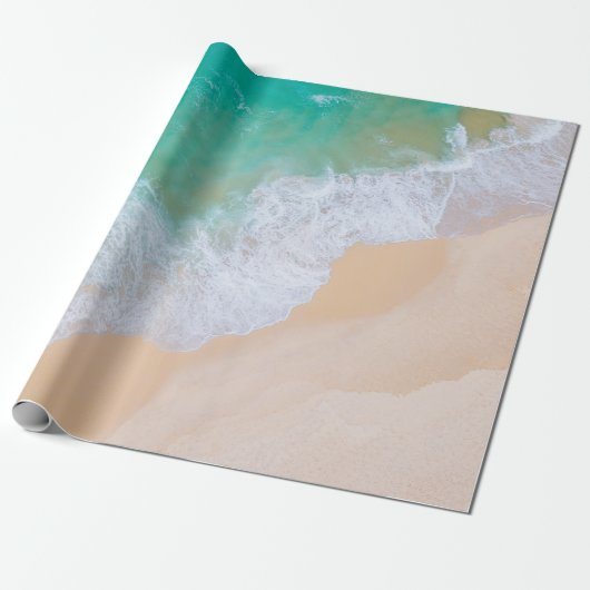 BEACH TIJDENS DAGEN CADEAUPAPIER (Uitgerold)