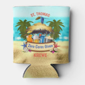 Beach Tiki Bar Blikjeskoeler (Voorkant)