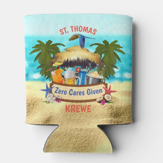 Beach Tiki Bar Blikjeskoeler (Achterkant)