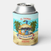 Beach Tiki Bar Blikjeskoeler (Blikje Achterkant)