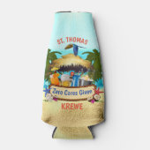 Beach Tiki Bar Flesjeskoeler (Voorkant)