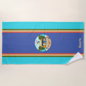 Beach Tiki Bar, klassiek Strandlaken (Voorkant)