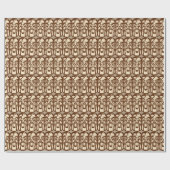 Beach Tiki face wrapping paper Cadeaupapier (Vlak)