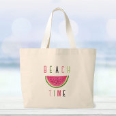 Beach Time Canvas tas