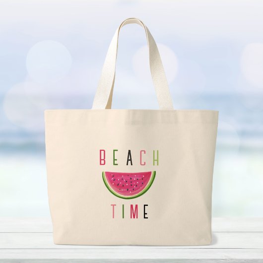Beach Time Canvas tas