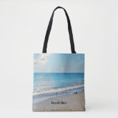 Beach Time Canvas tas (Voorkant)