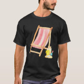 BEACH TIME Classic beach chair T-shirt (Voorkant)
