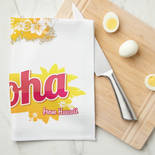 Beach Time Hawaii Theedoek (Quarter Fold)