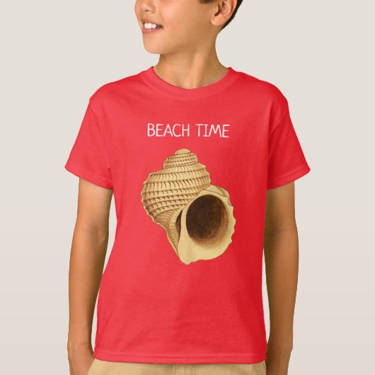 Beach Time Seashell T-shirt (Voorkant)