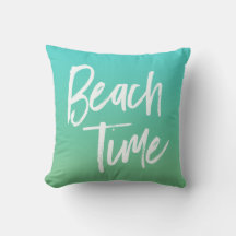 Beach Time Turquoise Ombre