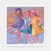 BEACH TIME VRIENDINNEN MONOGRAM PARTIJ SERVET (Voorkant)