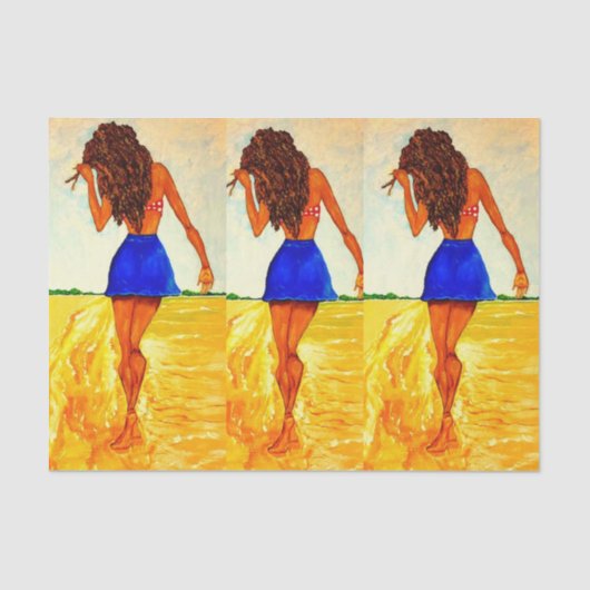 Beach Tissuepapier (Voorkant)