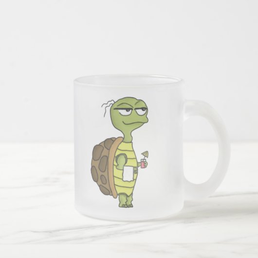 Beach Tortoise Matglas Koffiemok (Rechts)