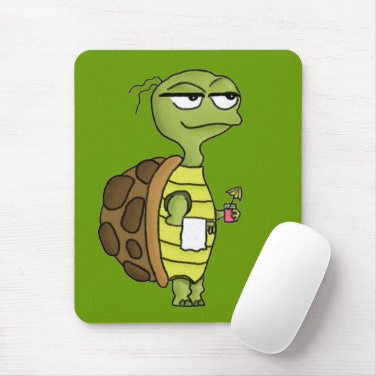 Beach Tortoise Mousepad Muismat (Met muis)