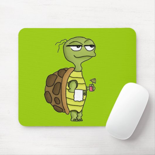 Beach Tortoise Mousepad Muismat (Met muis)