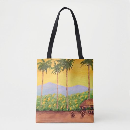 Beach Tote Bag (Voorkant)