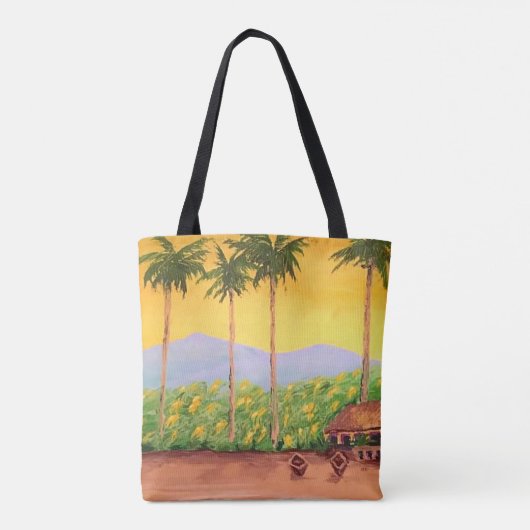 Beach Tote Bag (Achterkant)
