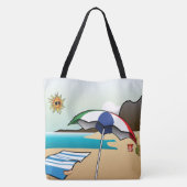 Beach Tote Bag (Achterkant)