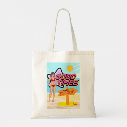 beach tote bag (Achterkant)