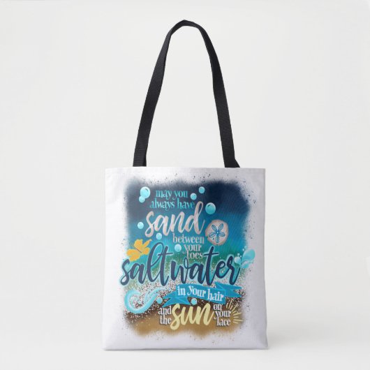 Beach Totebag Tote Bag (Voorkant)