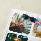 Beach Towel 18 Photo Rond Sjabloon Strandlaken (In situ)