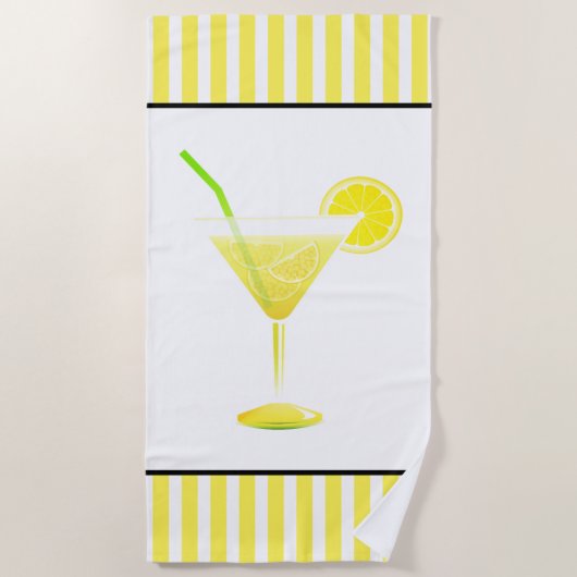 Beach Towel-Drink Strandlaken (Voorkant)