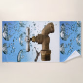 Beach Towel Eagle Faucet Strandlaken (Voorkant)