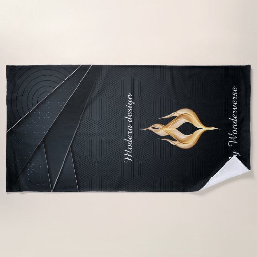 Beach towel - Flame internal Strandlaken (Voorkant)