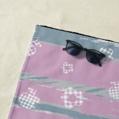 Beach Towel – Gingham Orchard Strandlaken (In situ)