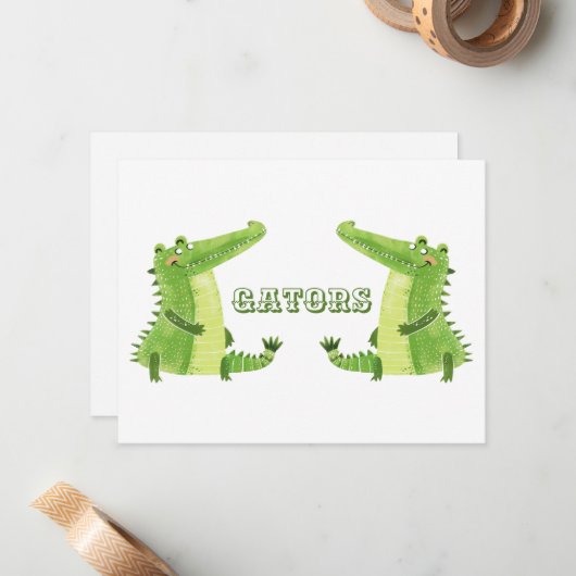 Beach Towel Notitiekaartje (Voorkant / Achterkant in situ)