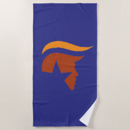 BEACH TOWEL - PATRIOTIC PROFILE  STRANDLAKEN