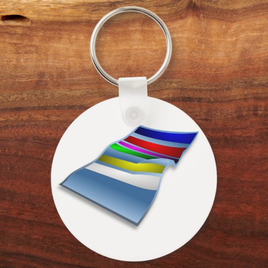 Beach Towel Sleutelhanger (Voorkant)
