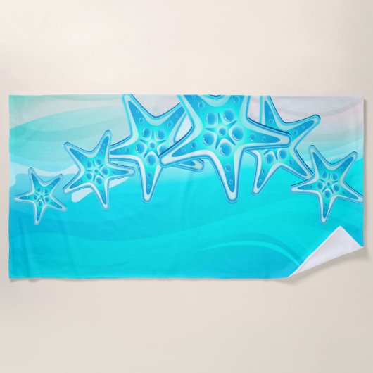 Beach Towel Starfish Strandlaken (Voorkant)