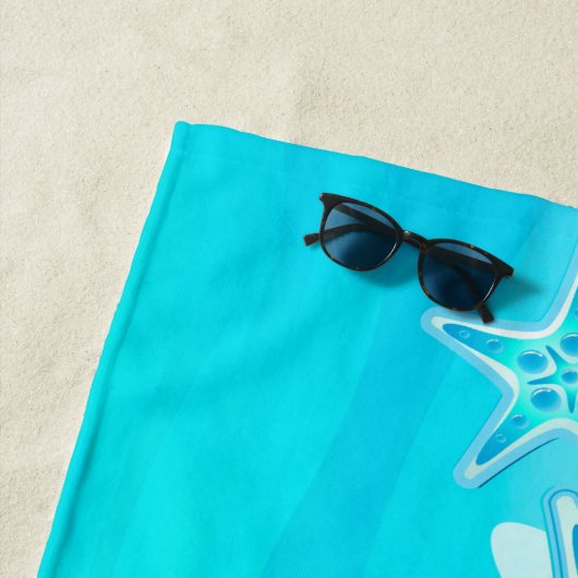 Beach Towel Starfish Strandlaken (In situ)