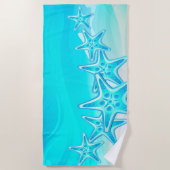 Beach Towel Starfish Strandlaken (Voorkant)