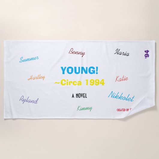 Beach Towel Strandlaken (Voorkant)