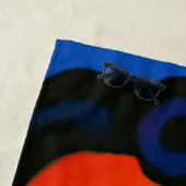 beach towel strandlaken (In situ)