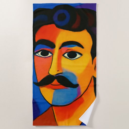 beach towel strandlaken (Voorkant)