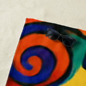 beach towel strandlaken (In situ)