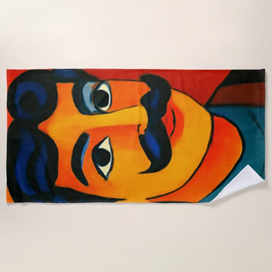 beach towel strandlaken (Voorkant)