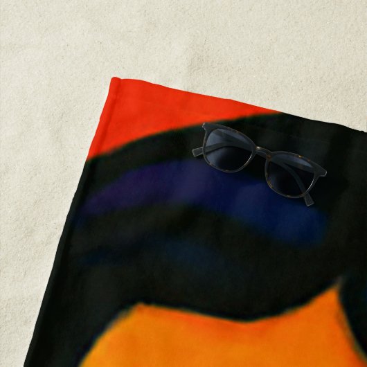 beach towel strandlaken (In situ)