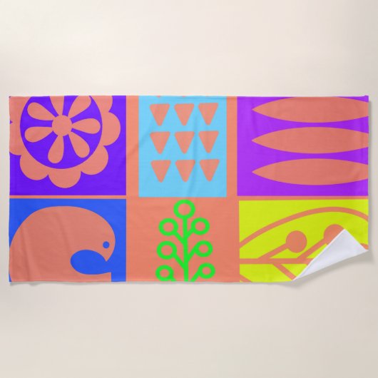 Beach Towel Strandlaken (Voorkant)
