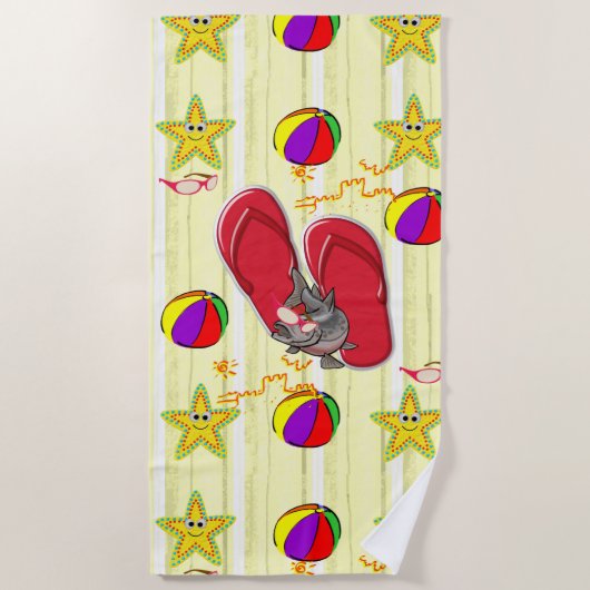 Beach Towel Strandlaken (Voorkant)